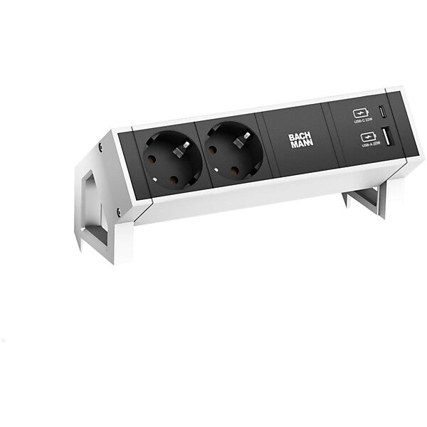 BACHMANN Steckdosenleiste DESK2 2xCEE7/3 1xUSB 902.932